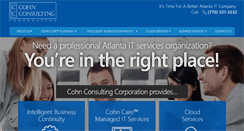Desktop Screenshot of cohnconsultingcorp.com