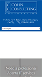 Mobile Screenshot of cohnconsultingcorp.com